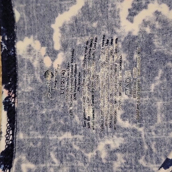 ❤️ NWT 2 PIECE STAR PRINT PAJAMAS SIZE LARGE - Picture 2 of 6